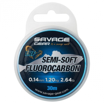 Savage Gear Semi-Soft Fluorocarbon Lrf 30m 0.14mm 1.2kg
